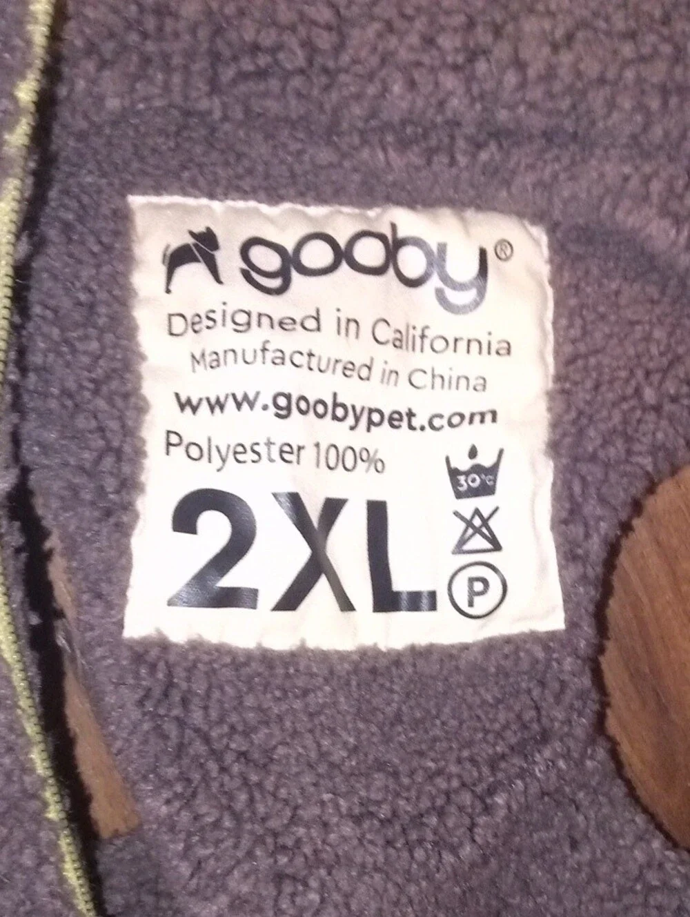 Cozy Brown Sherpa Dog Vest - Unbranded